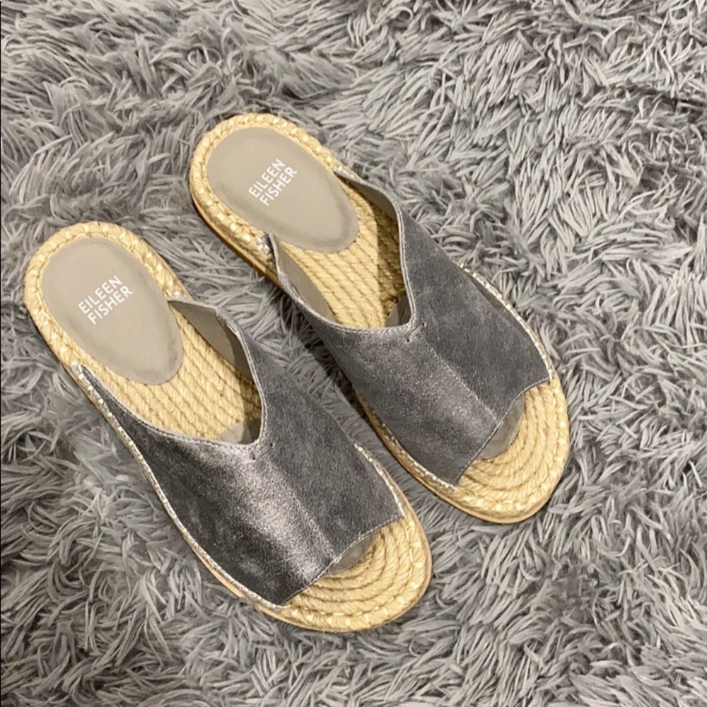 NEW • Eileen Fisher • Milly Espadrille Sandals - Picture 4 of 7